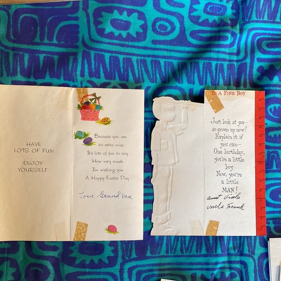 Vintage 1960’s Boy Birthday Cards Lot of 8 - Picture 7 of 10